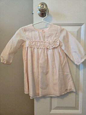 Girls size 12 months Chloe light pink dress